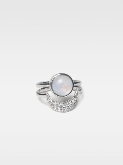 Bague "Moonshine"