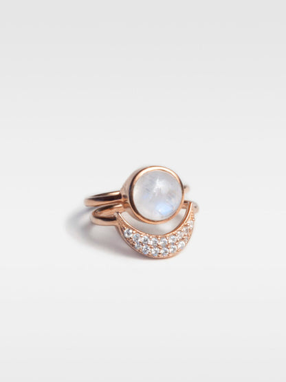 Bague "Moonshine"