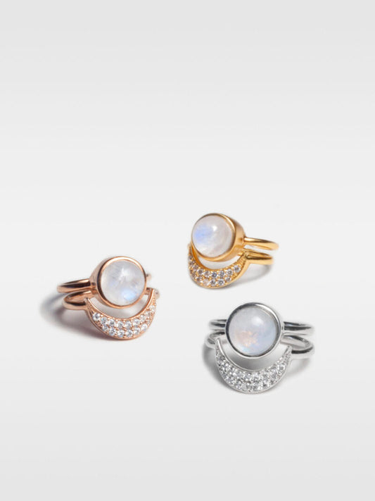 Bague "Moonshine"