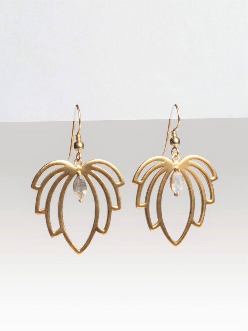 Boucles d’oreilles "Lotus"