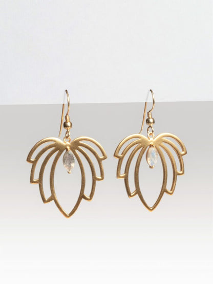Boucles d’oreilles "Lotus"