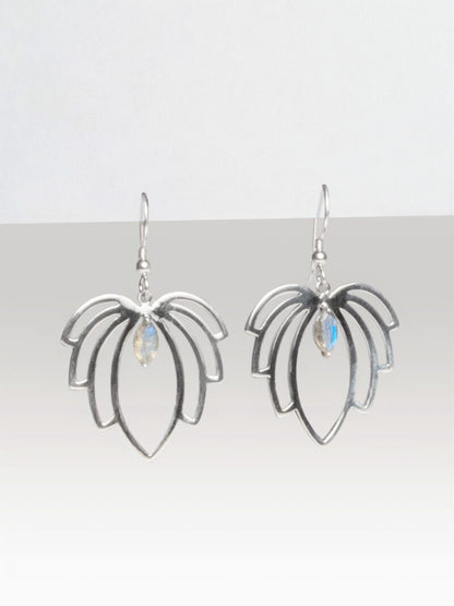 Boucles d’oreilles "Lotus"