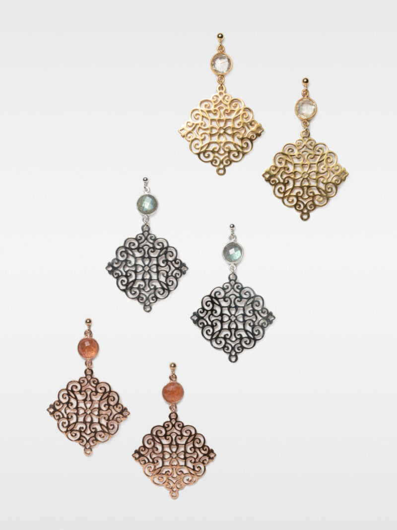 Boucles d’oreilles "Arabesque"