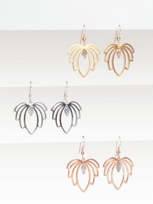 Boucles d’oreilles "Lotus"