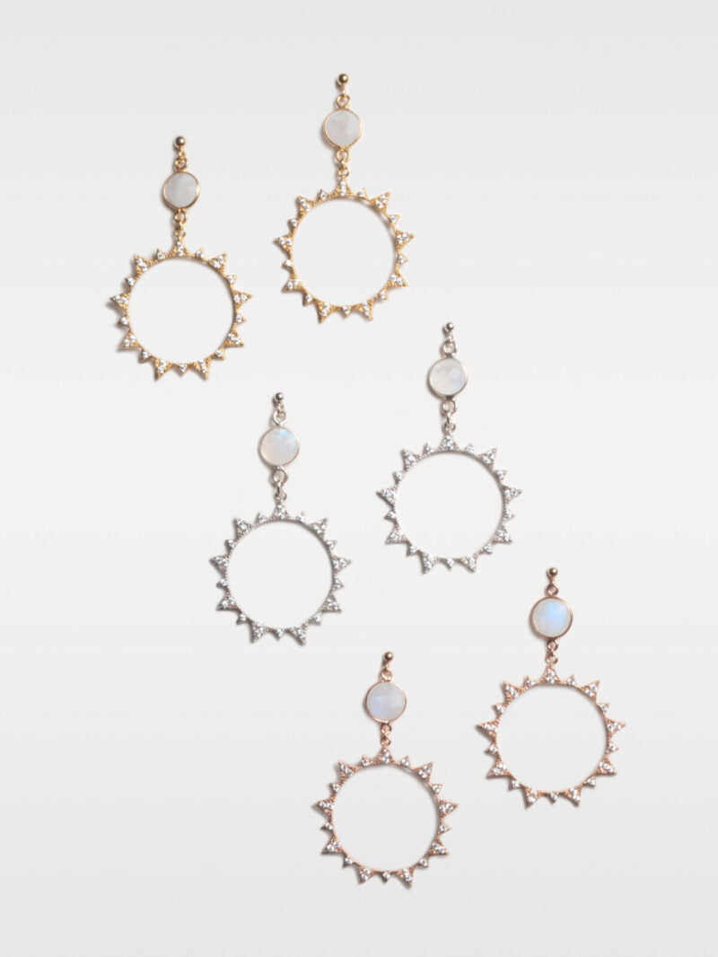 Boucles d’oreilles "Sunshine"
