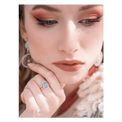 Bague "Moonshine"